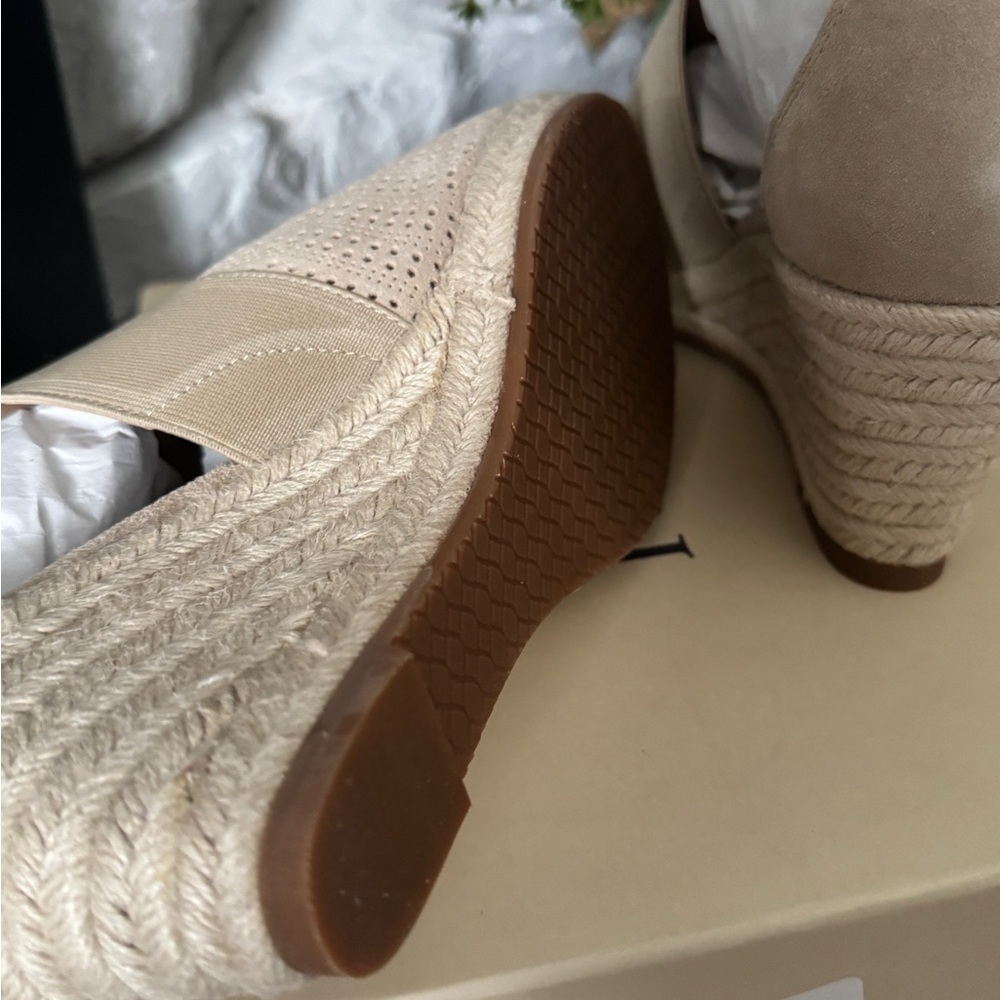 NYDJ | Women's Charisma Espadrille Wedge Sandals Sz 9.5 - Picture 5 of 6